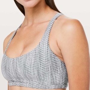 Lululemon free to be wild bra in grey
